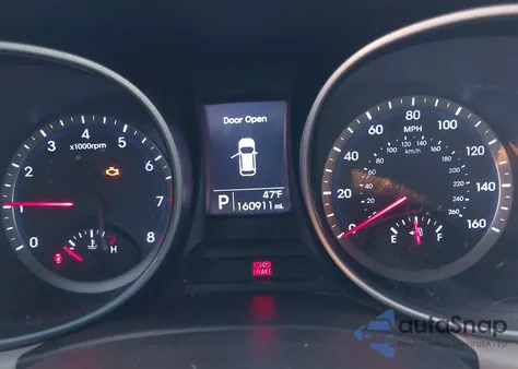 2014 Hyundai Santa Fe Sport 2.4L z USA, uszkodzony, nr VIN 5XYZTDLB7EG162809